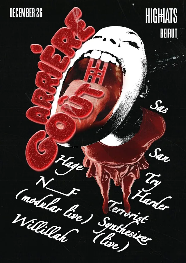 Arriere Gout poster, Playroom, 26 Dec 2025