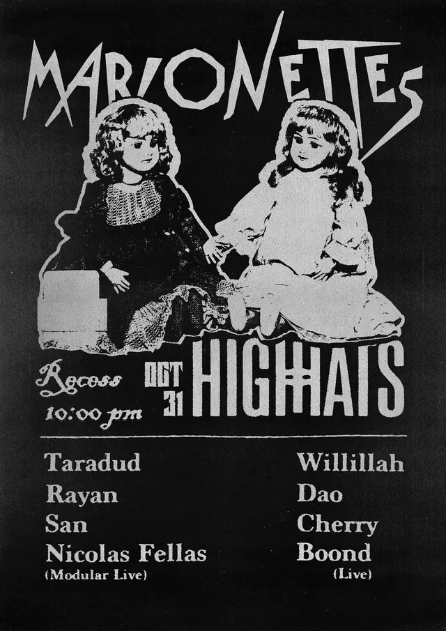 Marionettes poster, Recess, 31 Oct 2025