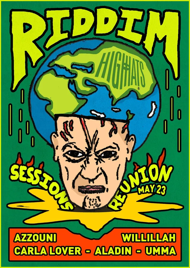 Riddim Sessions x Reunion poster, Reunion, 23 May 2026
