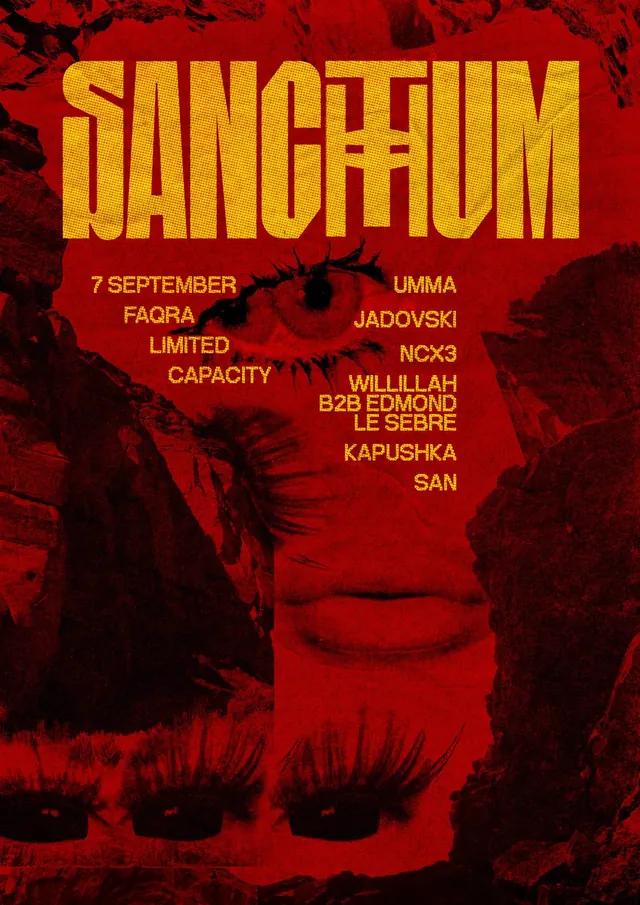 SANCTUM poster, Faqra, 7 Sep 2024